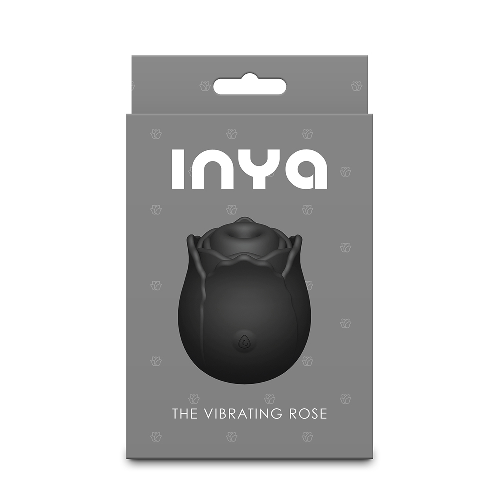 NSN0555-63<br> The Vibrating Rose<br> Black