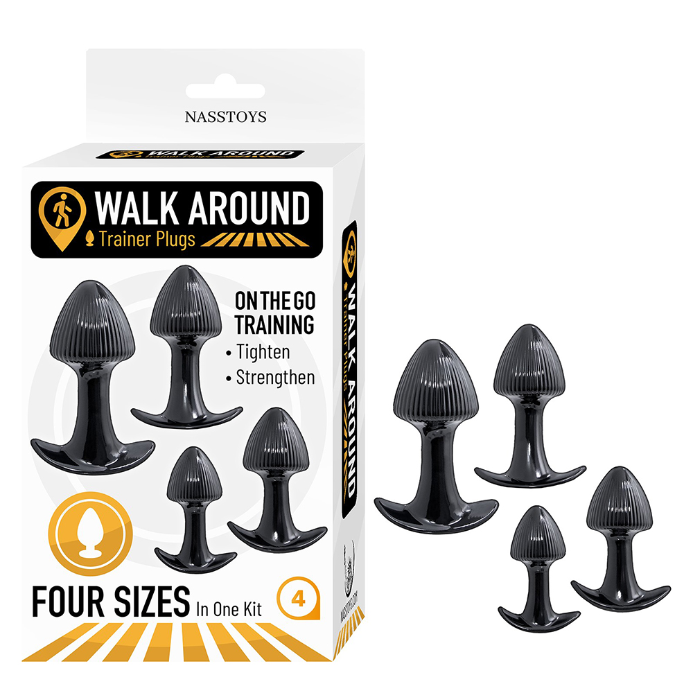 N3353-2<br> Walk Around Trainer Plugs<br> Black
