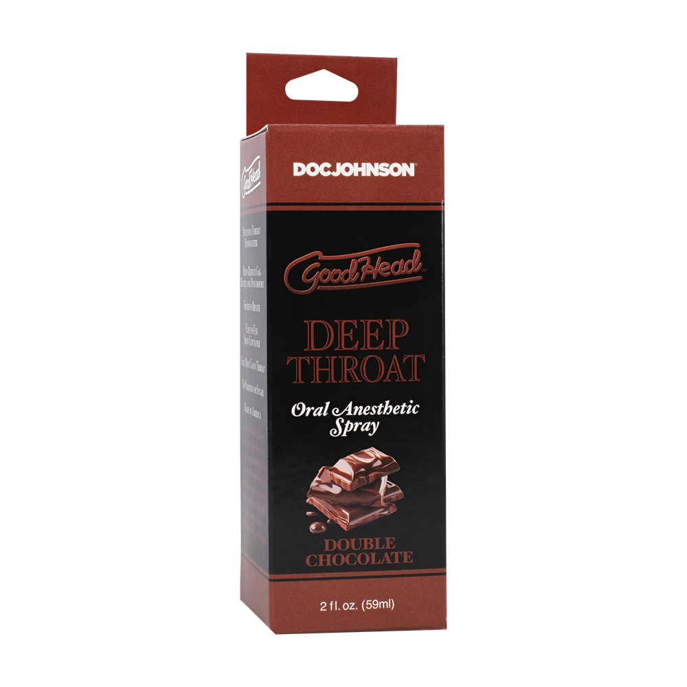 D1366-06 BX<br> GoodHead Deep Throat Spray<br> Double Chocolate