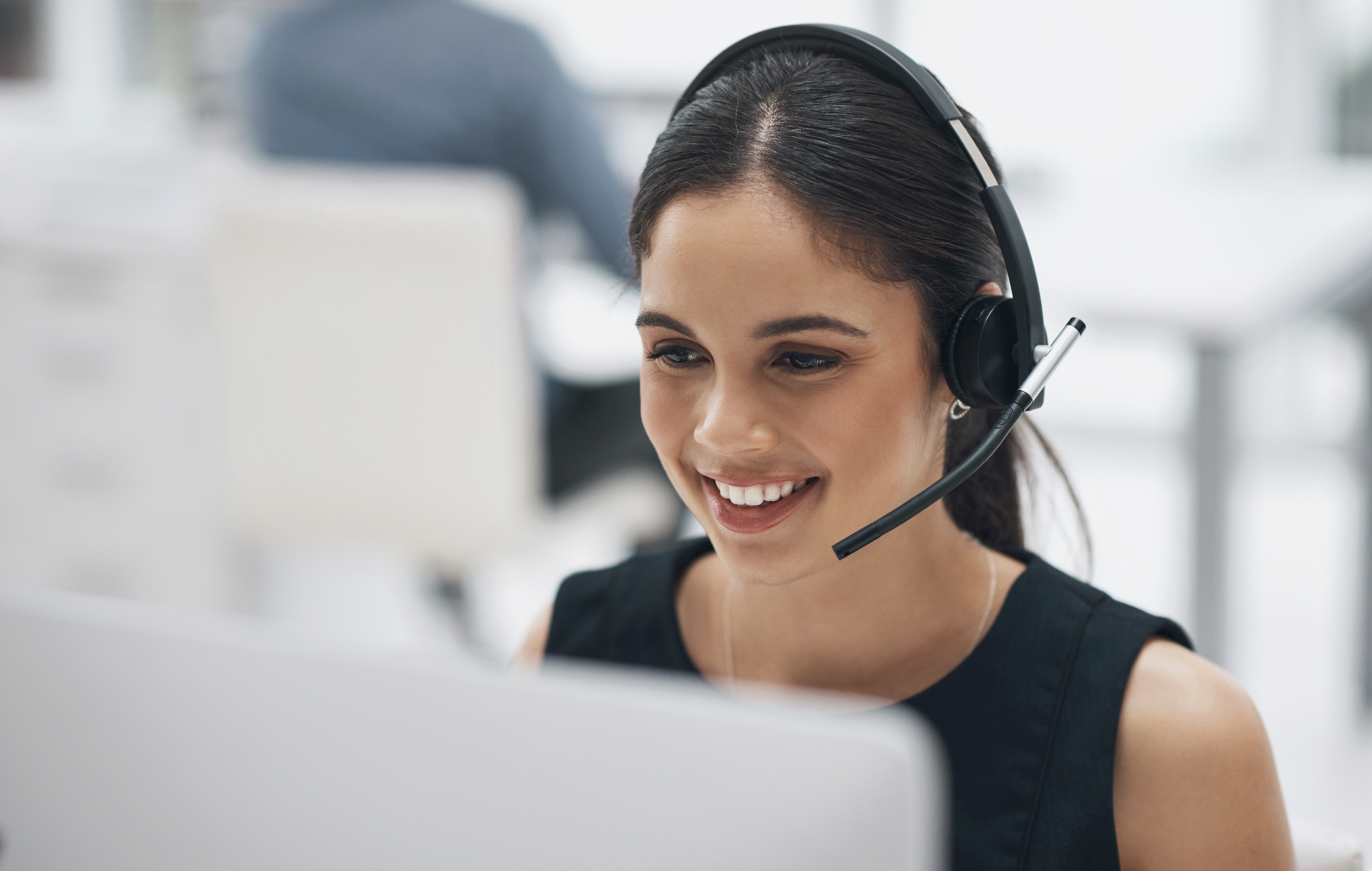 Kundenservice
            Mitarbeiter mit Headset