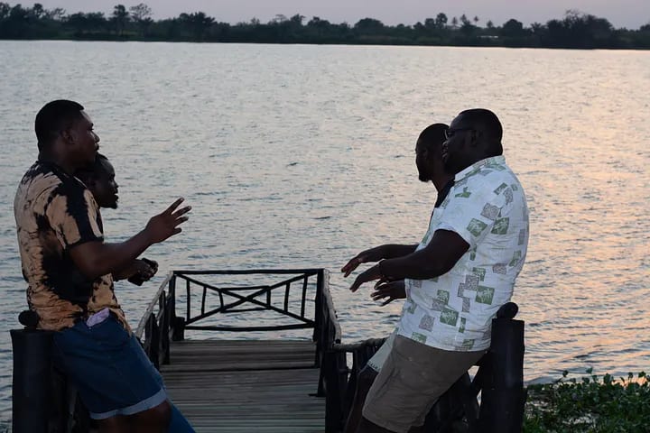 Time at the river bank with the fam.