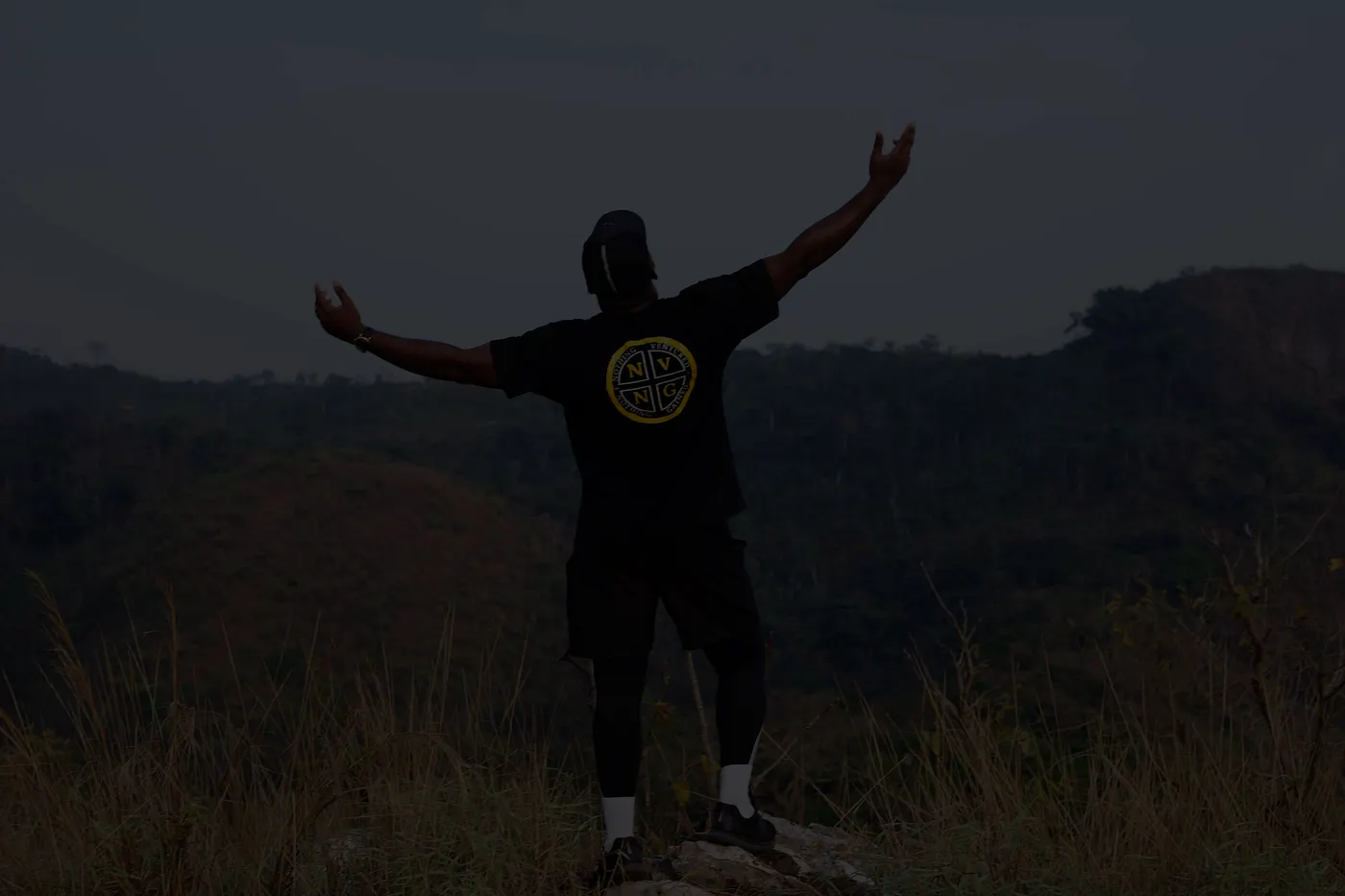 On top of Mount Afadjato