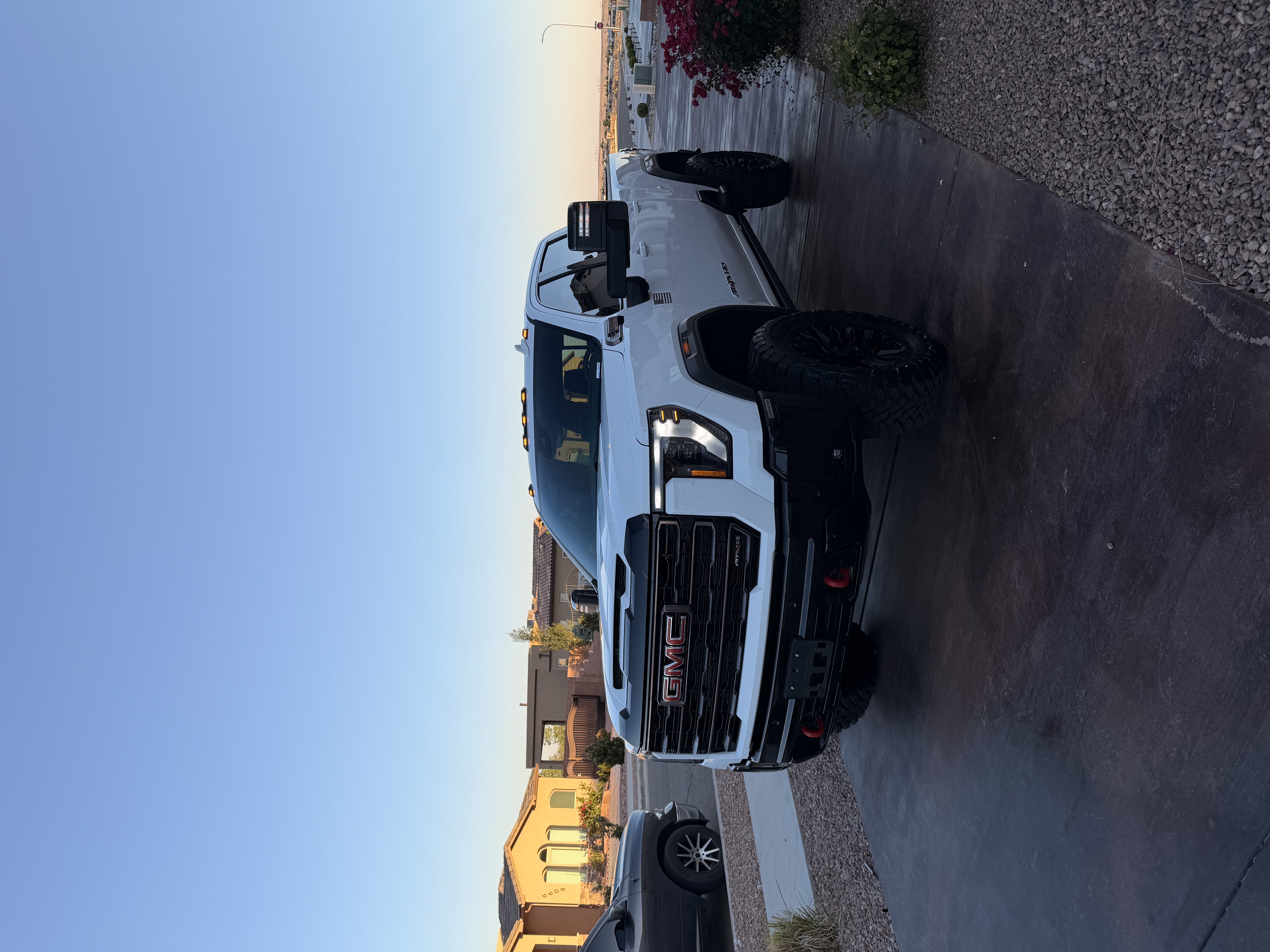 Vanity Auto Detailing mobile unit servicing a car in Albuquerque