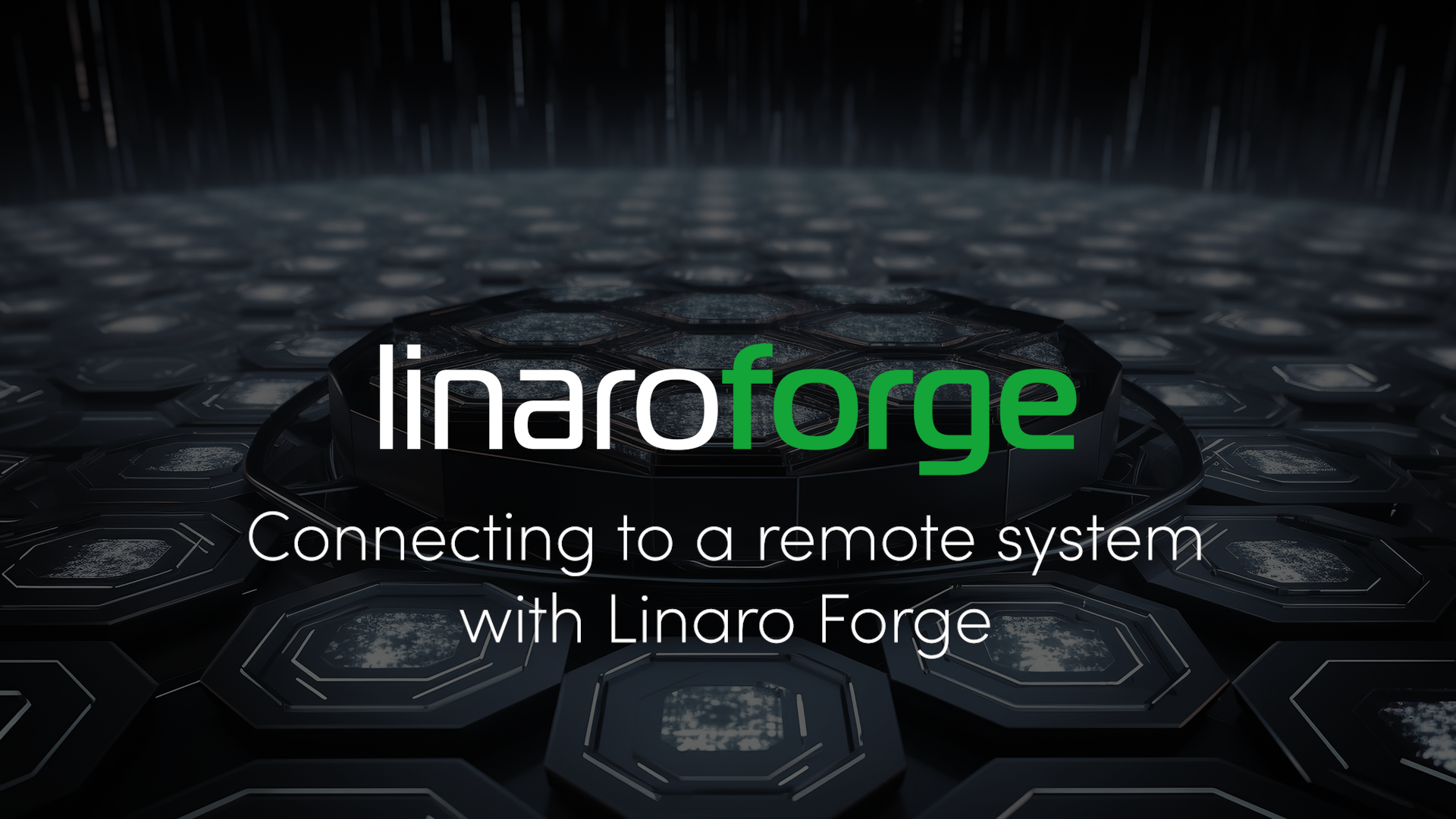 Connecting to a remote system with Linaro Forge