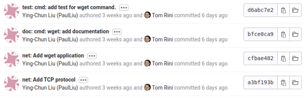 Commits-HTTP now supported