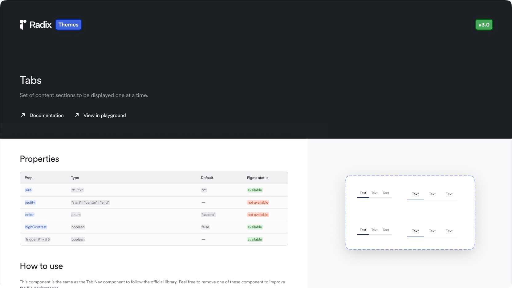 Radix UI Component System