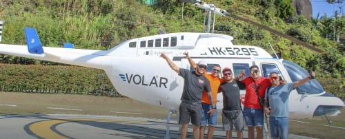 Paseo en helicóptero en Guatapé