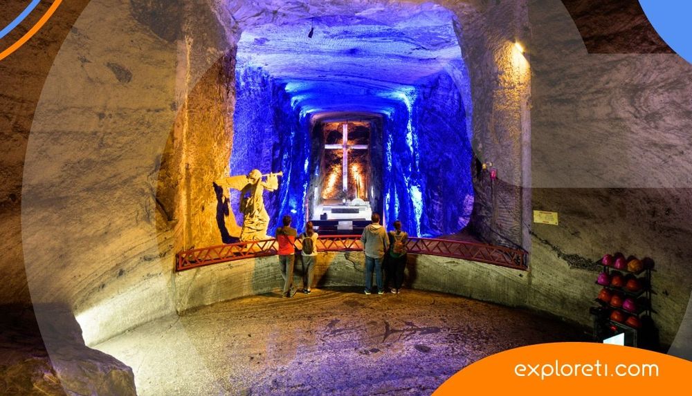¡Explora la belleza arquitectónica de la Catedral de Sal de Zipaquirá!