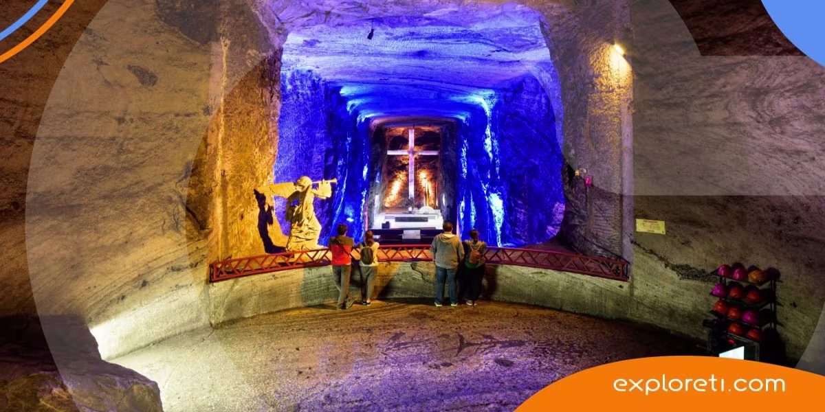 ¡Explora la belleza arquitectónica de la Catedral de Sal de Zipaquirá!