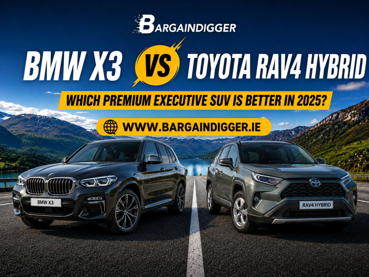 BMW X3 vs Toyota RAV4 Hybrid: Premium SUV vs Hybrid SUV