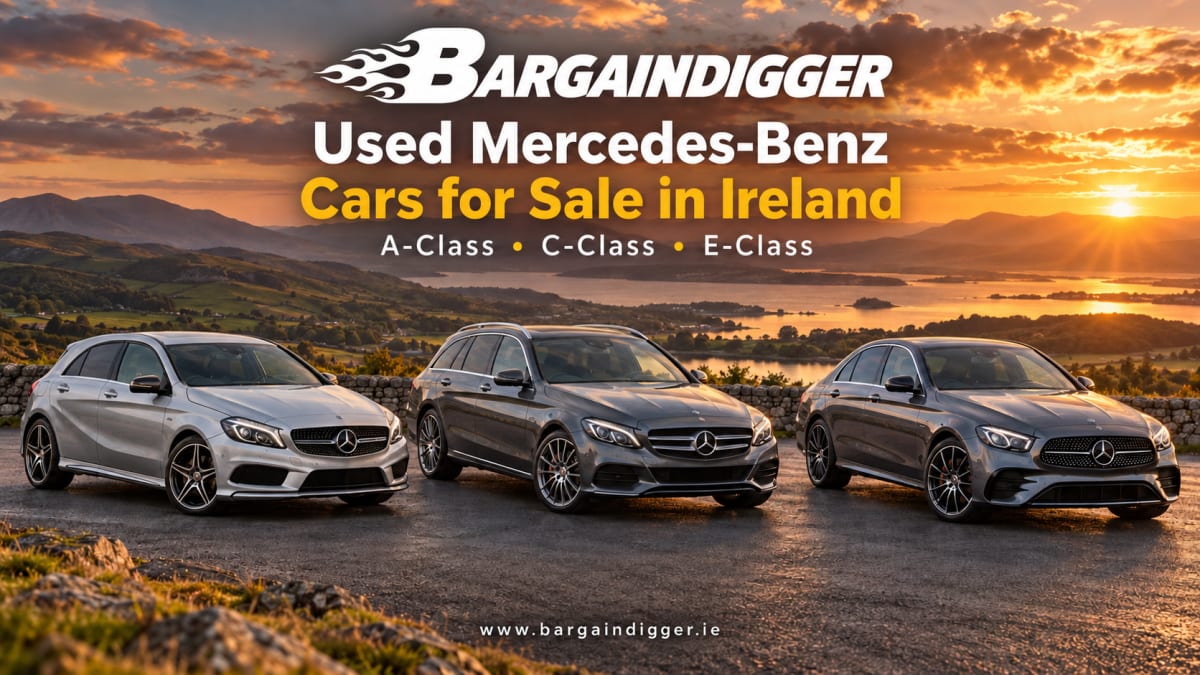 Used Mercedes-Benz Cars for Sale in Ireland – A-Class, C-Class & E-Class