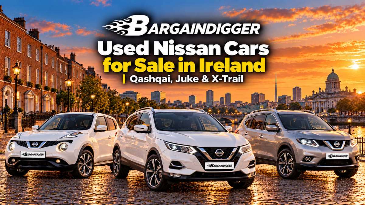 Used Nissan Cars for Sale in Ireland – Qashqai, Juke & X-Trail