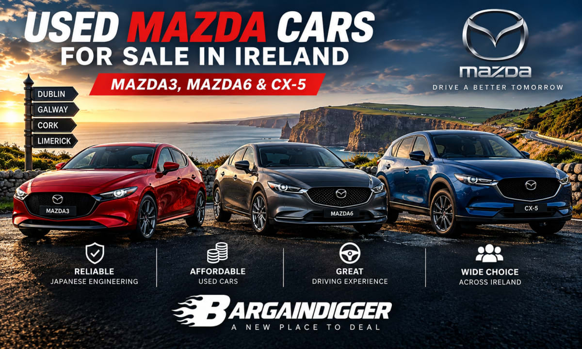 Used Mazda Cars for Sale in Ireland | Mazda3, Mazda6 & CX-5