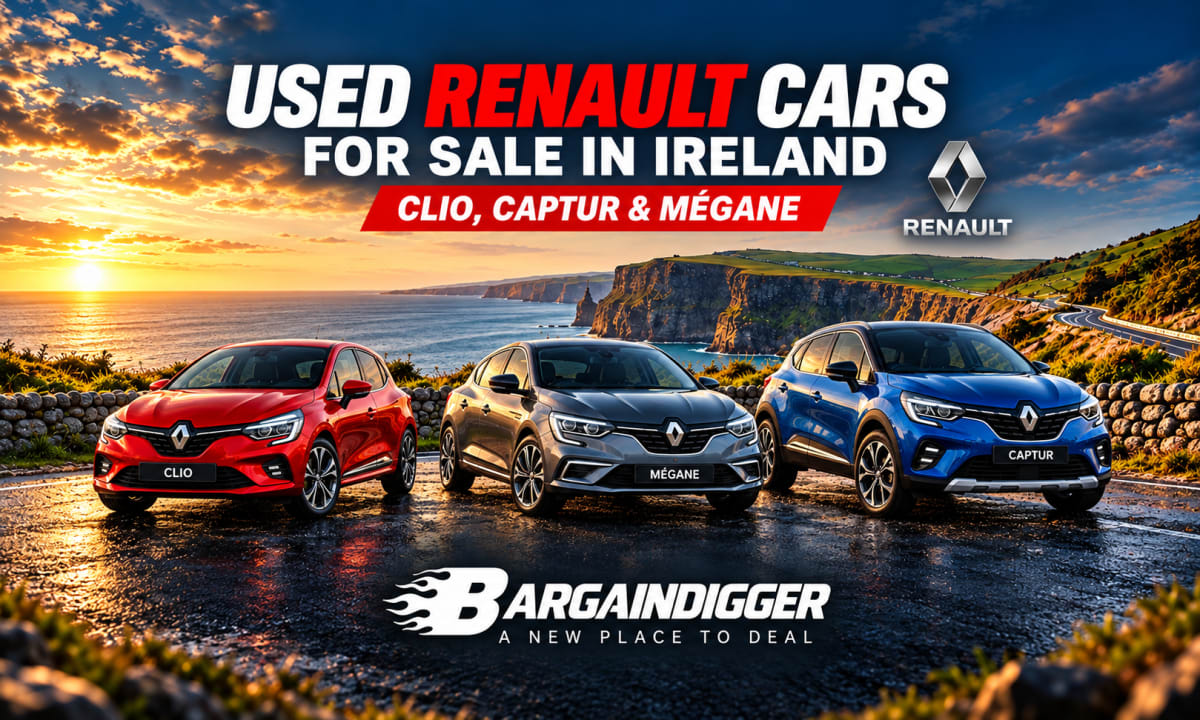Used Renault Cars for Sale in Ireland – Clio, Captur & Mégane