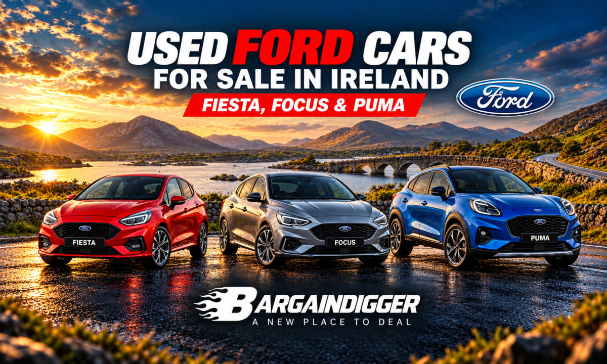 Used Ford Cars for Sale in Ireland – Fiesta, Focus & Puma