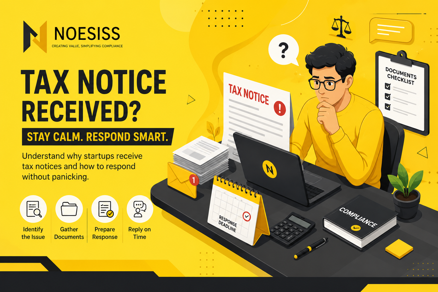 Why Startups Receive Tax Notices and How to Respond Without Panicking