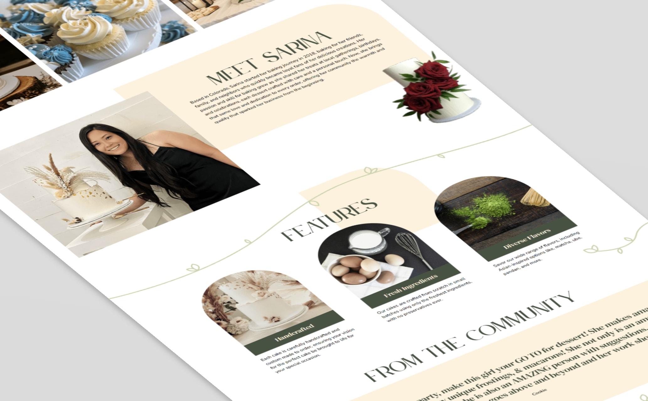 Amida Digital - Cakes By Sarina