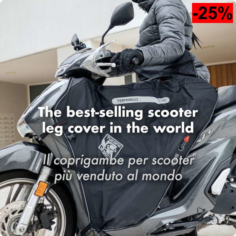 Manta Térmica Cubrepiernas Tucano Urbano Termoscud R190X (Sistema Antiflaneo S.G.A.S. | Impermeable | Negro)