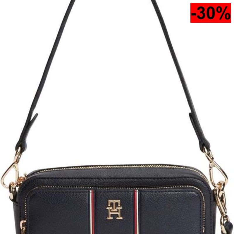 Tommy Hilfiger Bolsa de Cámara Th Daily AW0AW18640, azul, única