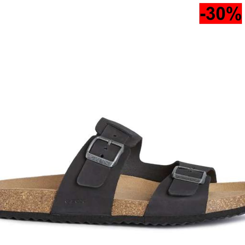 Sandalias Geox Ghita hombre por 55,99€ (-30%) | Piel y plantilla de corcho