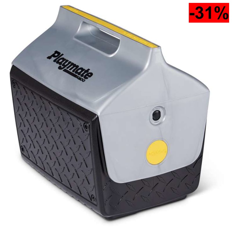 IGLOO Playmate The Boss Nevera 13,2L – hielera Muy Resistente para Obra, Trabajo & Actividades al Aire Libre