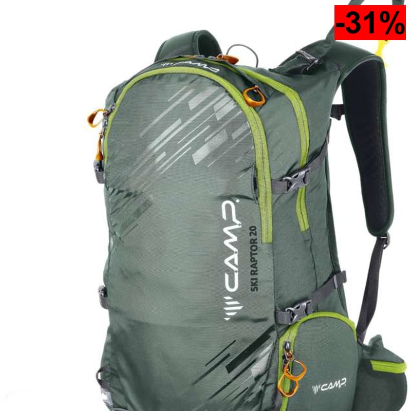 C.A.M.P. - Mochila - SKI RAPTOR 20 - Verde foresta - 20 L