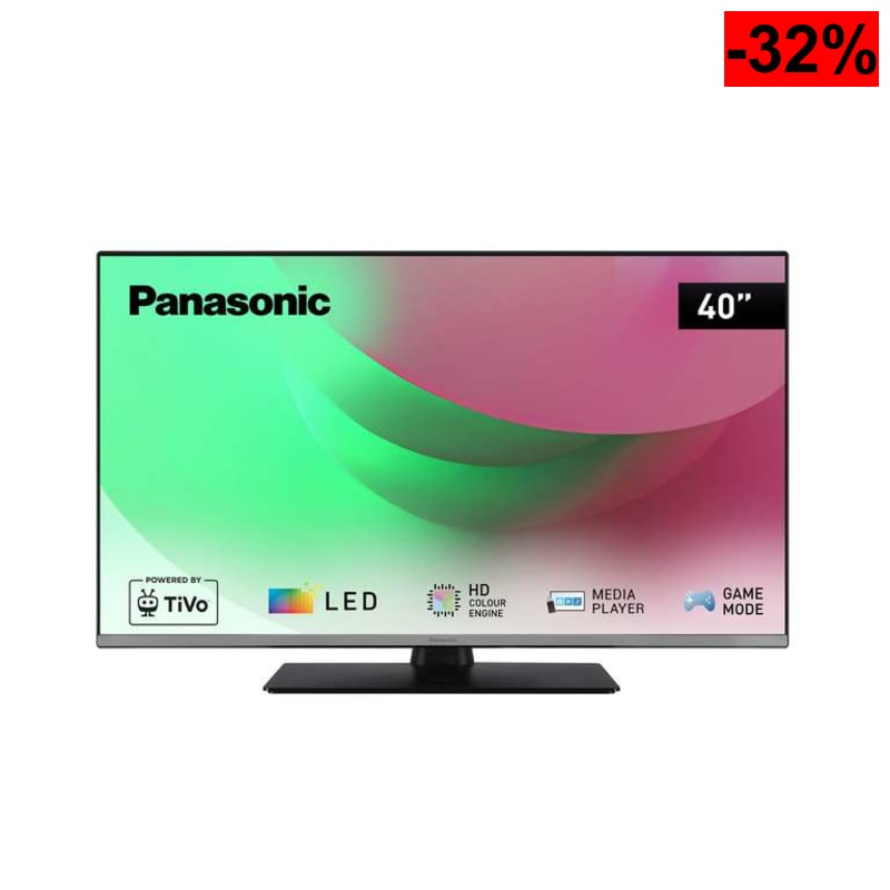 Panasonic TB-40S45AEZC, S45A Serie 40 Pulgadas Full HD LED Smart TV, TiVo, Google y Alexa