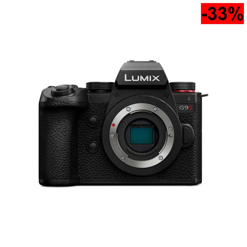 Cuerpo de Cámara Panasonic LUMIX DC-G9II (G9M2) ¡Sensor de 25.2 MP, AF híbrido por fase y video 5.7K!