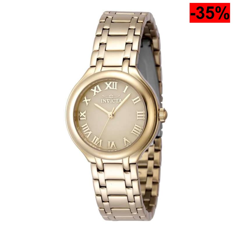 INVICTA Women's Analog Quartz Watch with Stainless Steel Strap