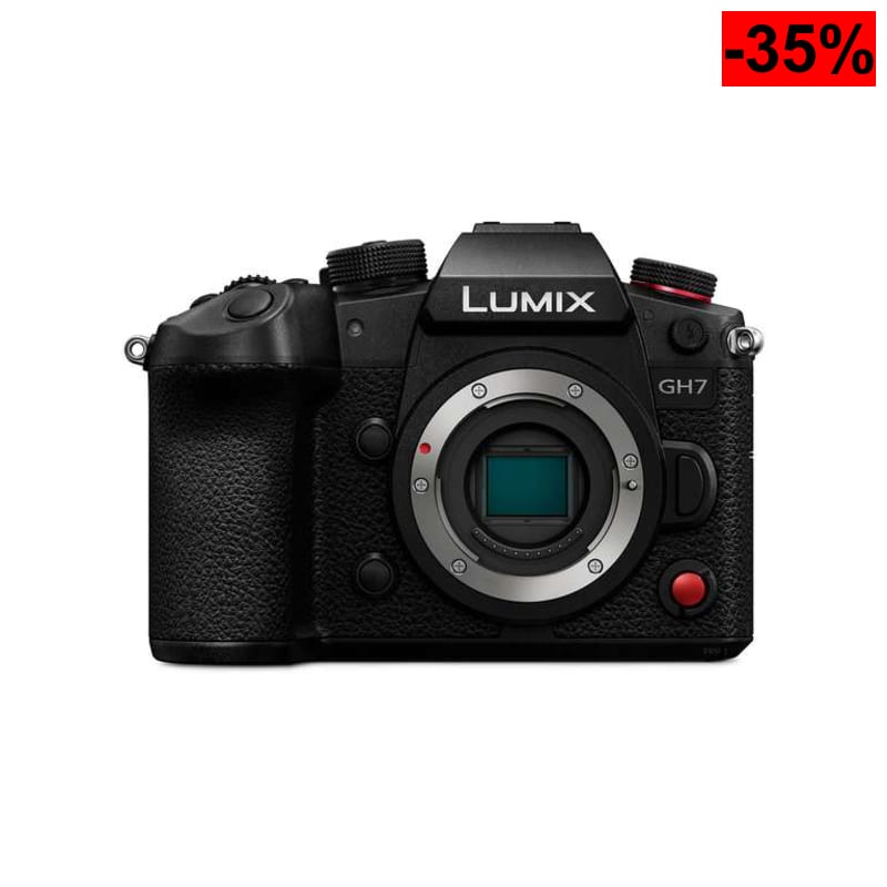 Cámara EVIL Panasonic LUMIX DC-GH7 (Cuerpo) - Sensor BSI CMOS 25,2 MP, AF Híbrido por Fase, ProRes RAW HQ 5,7K