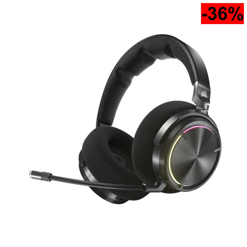 Corsair Virtuoso MAX Wireless Auriculares para Juegos con Bluetooth y microfono
