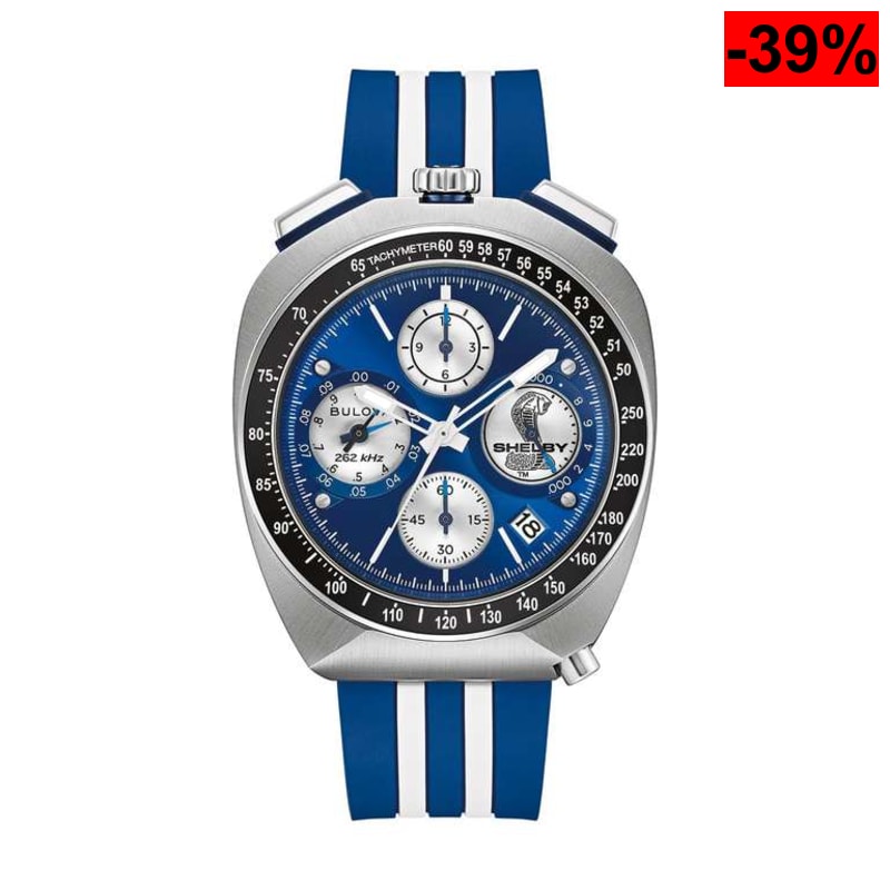 Bulova Shelby Racer Limited Edition - Reloj de Pulsera de Cuarzo para Hombre
