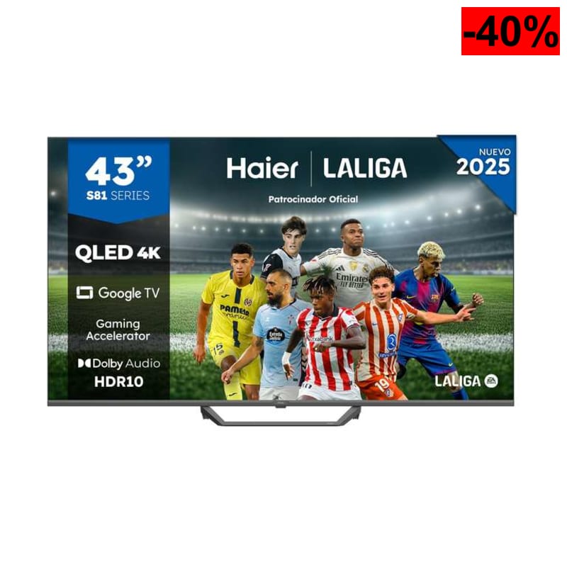 Haier QLED 4K UHD H43S81FUX - 43
