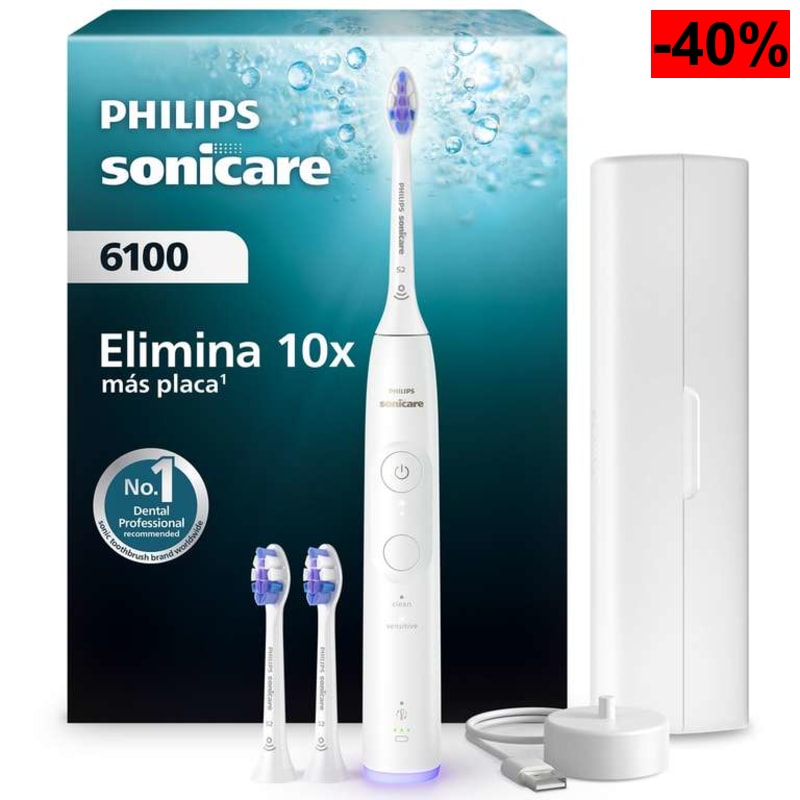 Philips Sonicare 6100 cepillo dental eléctrico