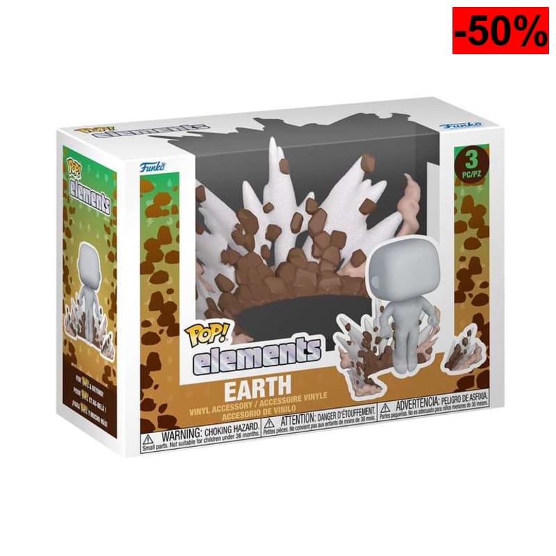 Funko Pop! Elements: Tierra- Dirt/Rock