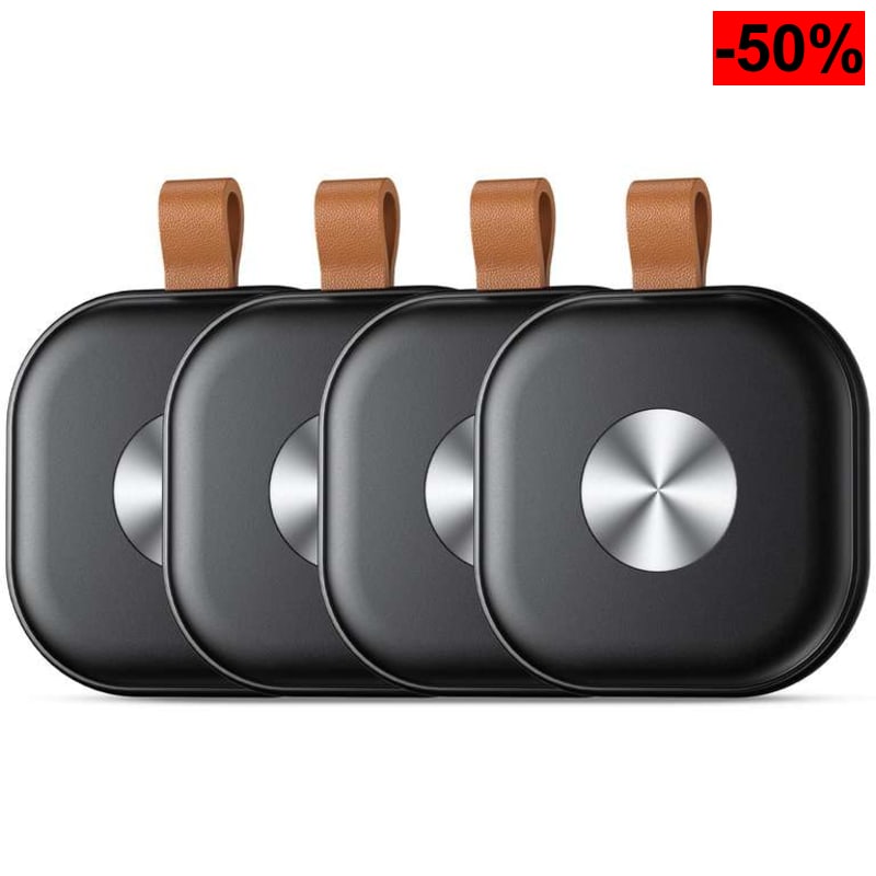 3) Smart Tracker Tag 4 Pack, Air Localizador Llaves Tag Bluetooth