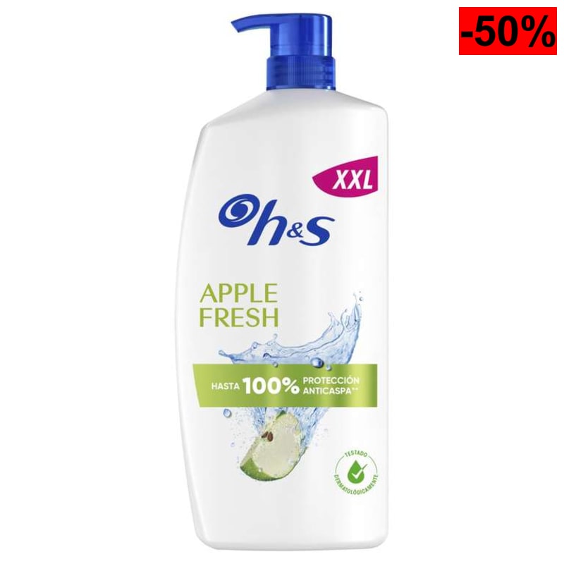 Champú Anticaspa H&S Apple Fresh 1000ml (recompensa de 5,88€)