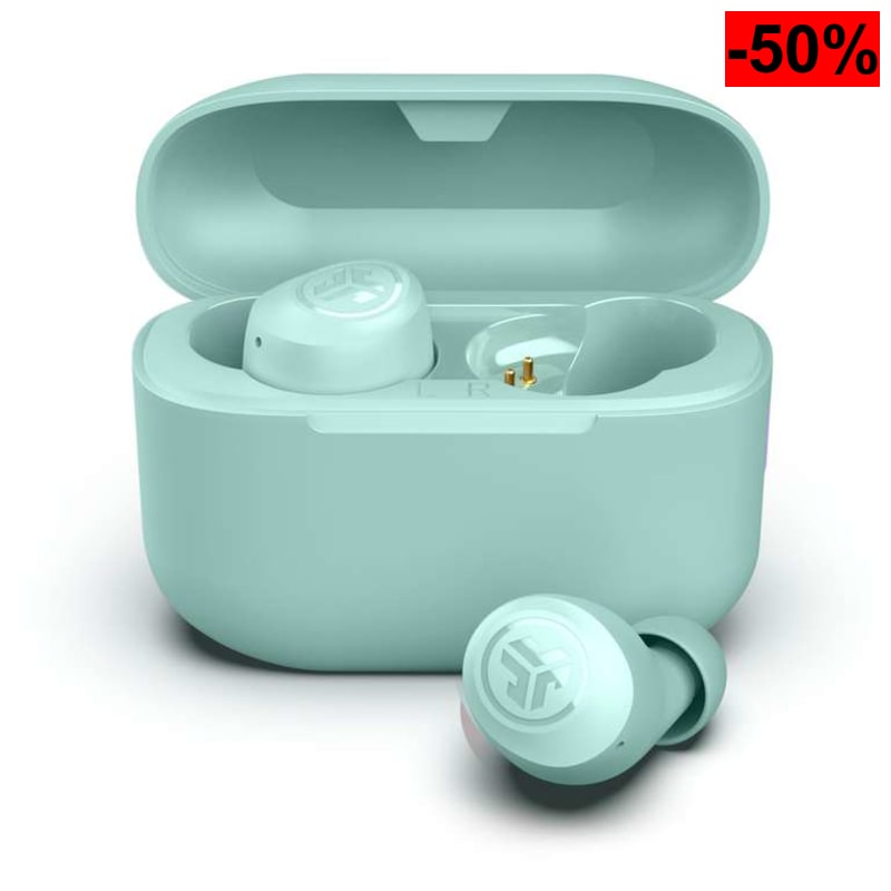 JLab Go Air Pop+ – Auriculares inalámbricos Bluetooth