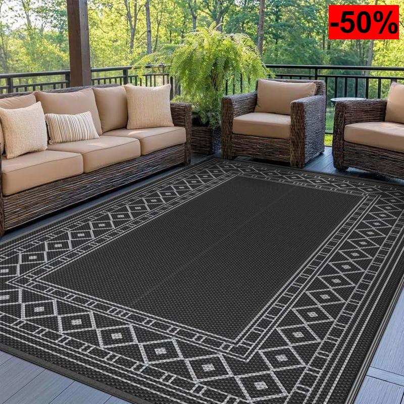 GENIMO Alfombra Exterior 150x240 cm