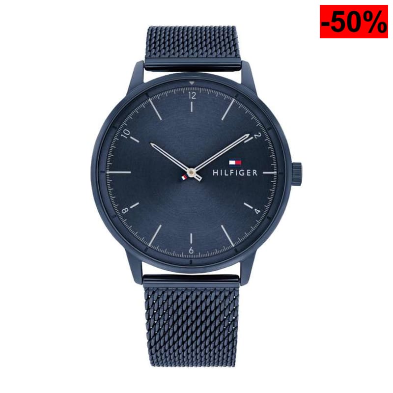 Reloj de Cuarzo Tommy Hilfiger (Malla Acero Azul, Multifunción) - También en negro