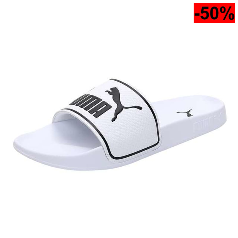 PUMA Unisex Leadcat 2.0Schiebe-Sandalen Puma White Puma Black TALLA 37, 40.5, 47