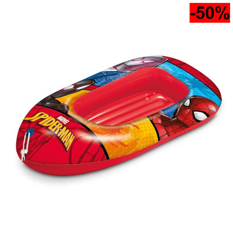 SPIDERMAN- Barca hinchable para bebé