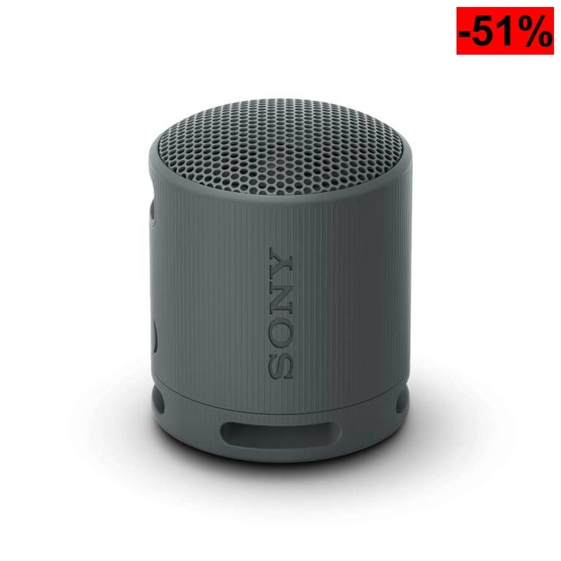 Altavoz Bluetooth Sony SRS-XB100 (IP67 Impermeable, 16h Batería)