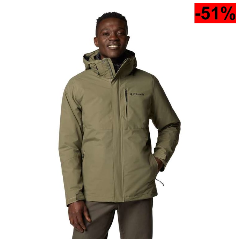 Columbia Element Blocker Interchange Jacket, Chaqueta De Invierno 3 En 1 Hombre