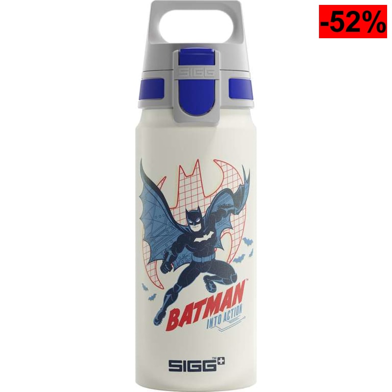 Botella Cantimplora Batam Sigg para niños - Fabricada en Suiza - 0,6 L