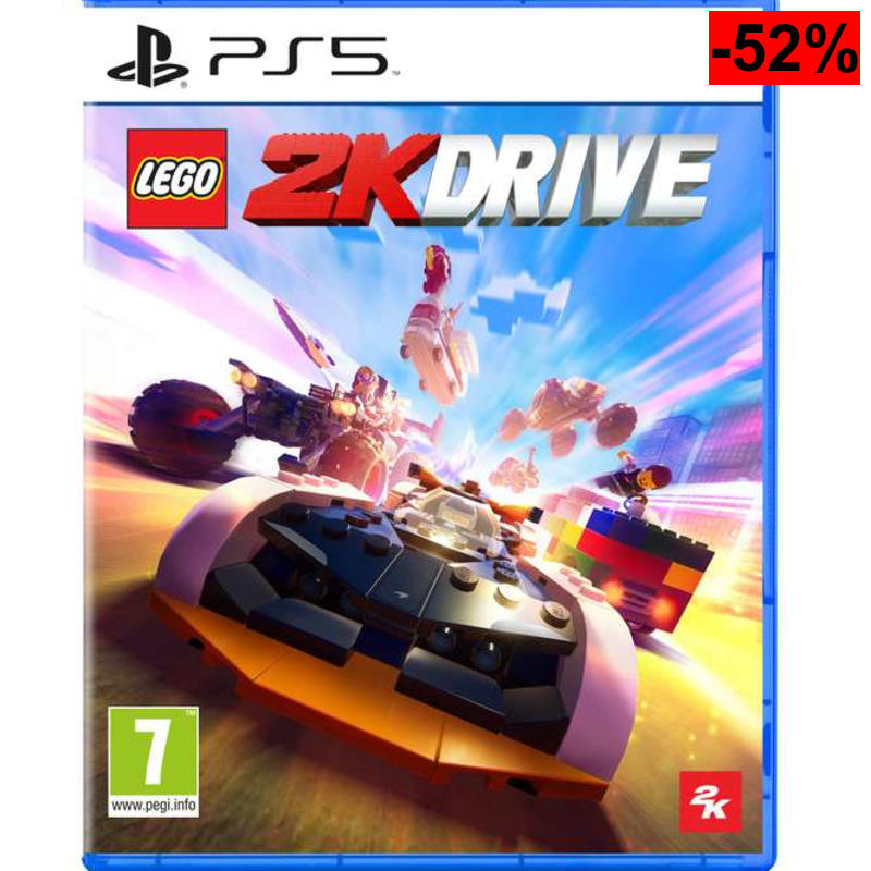 LEGO 2K Drive - PS5 (Formato Físico, Carreras Mundo Abierto, Gráficos 4K