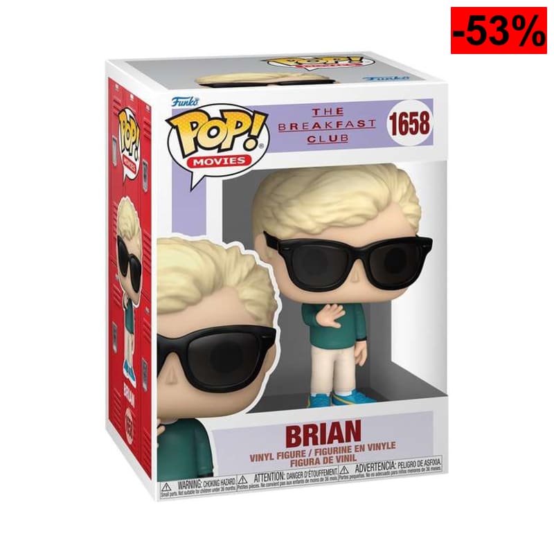 FUNKO Pop! Movies: TBC - Brian Johnson - Breakfast Club