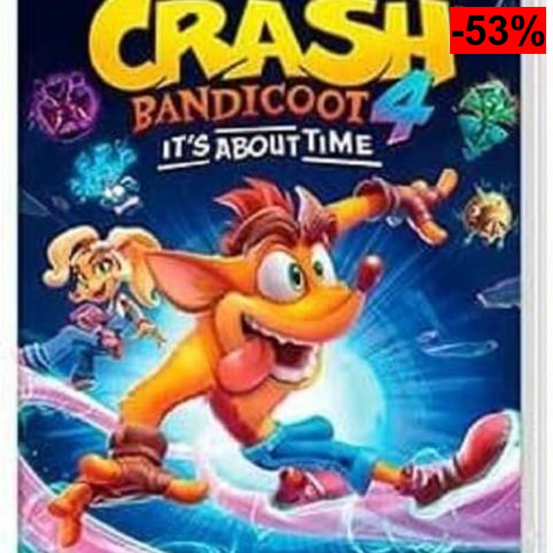 Crash Bandicoot 4: It's About Time - Nintendo Switch (Formato Físico)