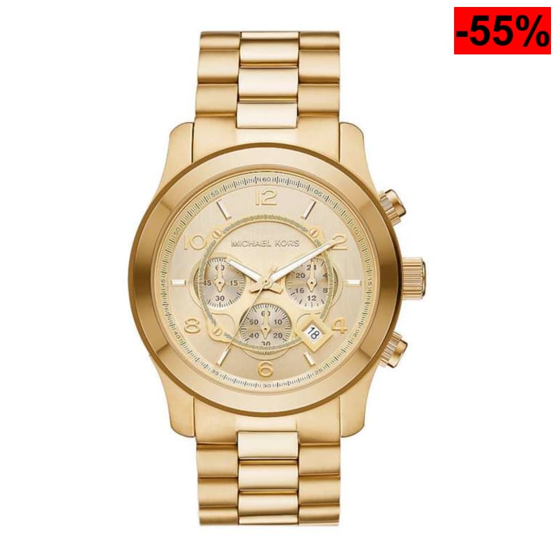 Michael Kors Reloj Acero Inoxidable Runway para Hombre