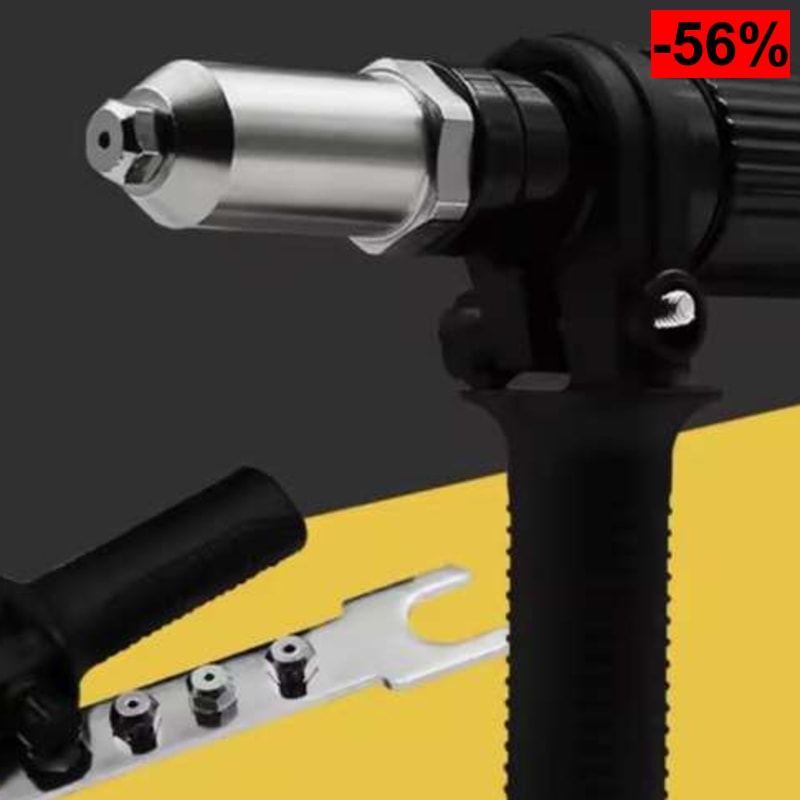 Máquina para remachar con taladro